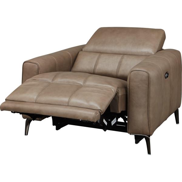 1人掛け電動リクライニングソファ(LS05 革 SK MO) ニトリ