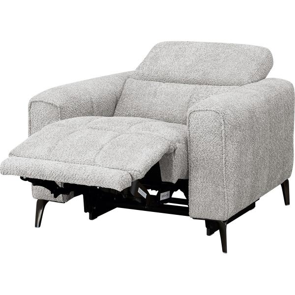 布張り1人掛け電動リクライニングソファ(LS05 SUG LGY) ニトリ