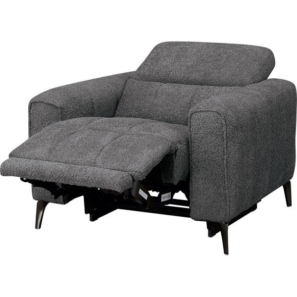 布張り1人掛け電動リクライニングソファ(LS05 SUG DGY) ニトリ