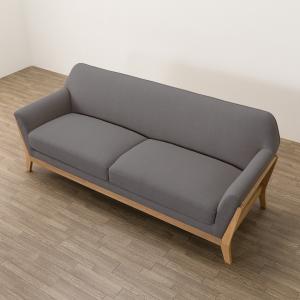 ニトリ（NITORI） 布張り3人掛けワイドソファ(サザーラ GY) : ニトリ