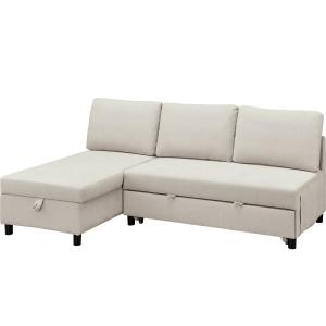 ニトリ（NITORI） 収納付きカウチソファベッド(ノアーク3 右カウチ NV