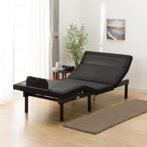 【美品】ニトリセミダブルベッド ニトリ セミダブル電動ベッド3モーター(GU888 BK) : ニトリ Yahoo!店