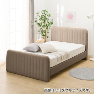 ニトリ（NITORI） ベッド シングル ふわふわベッドフレーム (SLK BR