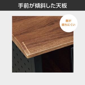 L型コーナーデスク(DX012 160 MBR...の詳細画像4