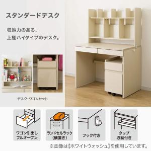ハイデスク ワゴン付き (KT01 WW) ニトリの詳細画像1