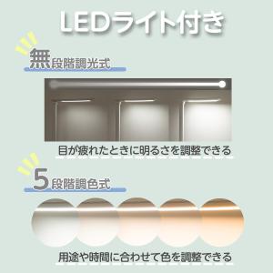 システムベッドデスク(デニッシュ25N デスク...の詳細画像5