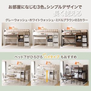 システムベッド + マットレスセット ミドルタ...の詳細画像3