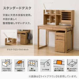 スタンダードデスク(メルシー01 LBR) ニトリの詳細画像1