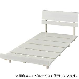 ニトリ（NITORI） コンセント付きセミダブルベッドフレーム(BN-002 WW