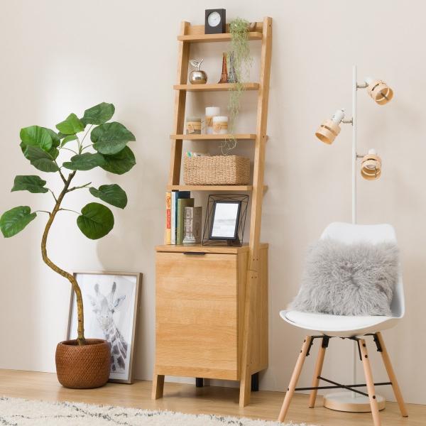 サイドボードラック(エトナ40SB LBR) キャビネット ミドルボード リビングボード 収納 ニト...