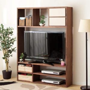 ニトリテレビ台ユニット　フルセット 壁面ユニットテレビ台(ローボードコネクト120-1セット MBR) | ニトリ