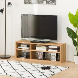 美品❗️ニトリ 北欧風テレビ台 テレビボード ナチュラルウッド仕上げ 113cm 北欧スタイルテレビ台 (ローボード 幅120cm BR) | ニトリネット【公式