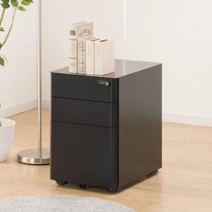 ニトリ（NITORI） 脇机(3段 GD-01 OAK/BK) : ニトリ Yahoo!店 - 通販
