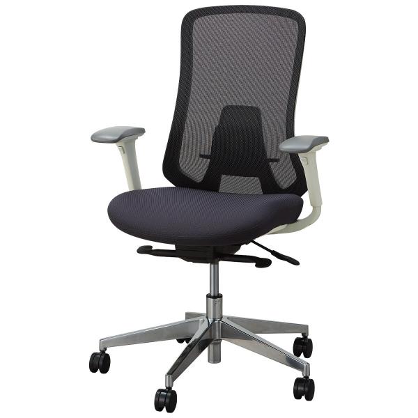 オフィスチェア ワークチェア デスクチェア(FEDO-GMW 肘付 DGY)ニトリ