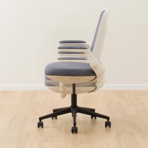 オフィスチェア(MS7006AU 肘付き GY...の詳細画像2