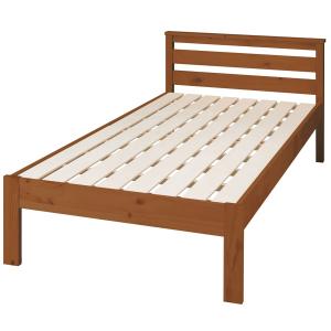 ニトリ（NITORI） ベッド セミダブル 宮・コンセント付き北欧調フロア