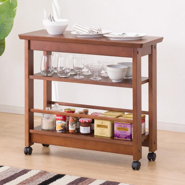 ワゴン(ロレイン 80 MBR2) キッチンワゴン キッチンラック ニトリ