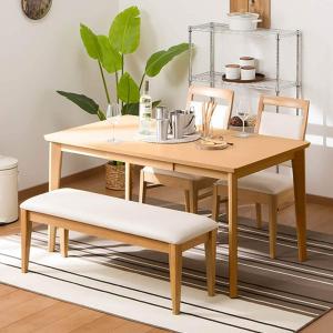 ニトリ（NITORI） 幅135cm ダイニングテーブル5点セット(ロレイン5H