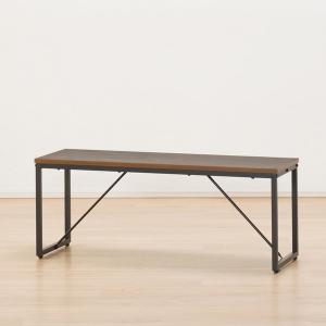 ニトリ（NITORI） ベンチ(ステイン GY) ニトリ期間限定：4/6迄