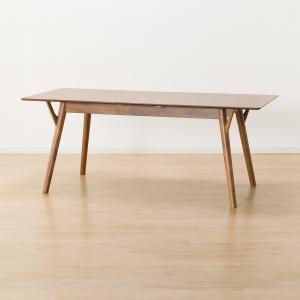 ニトリ 幅120(伸長時150) 伸長式ダイニングテーブル(リベラルY DBR） 4