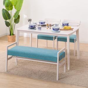 ニトリ（NITORI） 幅120 ダイニングテーブル4点セット（DTアルナス