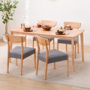 ニトリ（NITORI） 幅150 ダイニングテーブル5点セット（DTアルナス