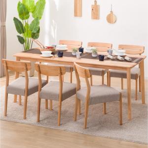 ニトリ 幅180 ダイニングテーブル5点セット（DTアルナスDF180LBR