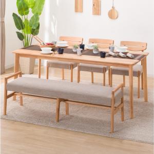 ニトリ（NITORI） ダイニングテーブル5点セット(DTアルナスDF180LBR