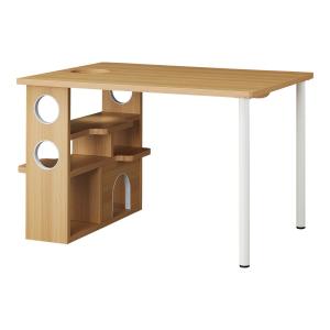 ニトリ 幅80cm ダイニングテーブル(ロレイン5H 80 MBR2) 引き出し収納