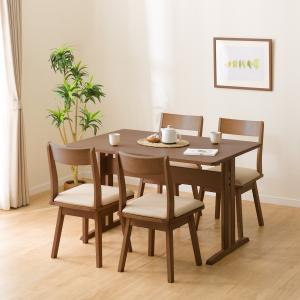 ニトリ（NITORI） ダイニングテーブル(インテール3 135 LBR) : ニトリ