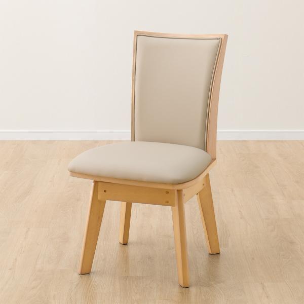 ダイニングチェア(回転LG-010 LBR) 食卓椅子 ニトリ