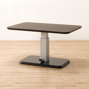 幅120cm 昇降式ダイニングテーブル(コラボ120DT DBR) ニトリ