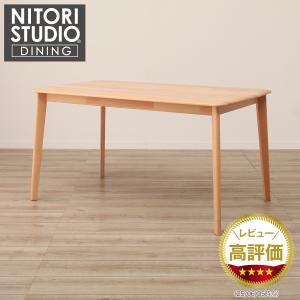 幅135cm ダイニングテーブル(Nコレクション T-01 135 NA) 4人 ニトリ｜nitori-net