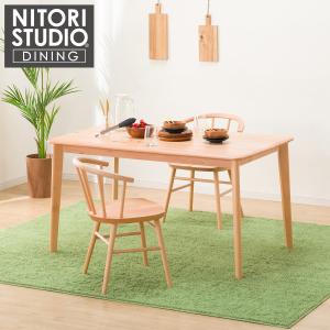 ニトリ（NITORI） 食卓3点セット(OT001 80 MBR) : ニトリ Yahoo!店