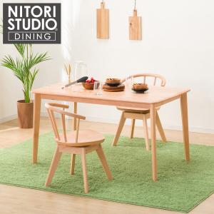 ニトリ（NITORI） ダイニングテーブル5点セット(NコレクションT-01 135
