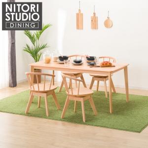 ニトリ（NITORI） リビングダイニングテーブル3点セット(DTオー