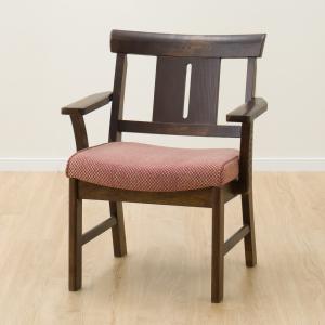 北欧レトロ ニトリ DCサザナミ 回転式 木製椅子 アームチェア 和モダン ニトリ ダイニングチェア(サザナミ2 LBR) 回転式 肘付き 食卓