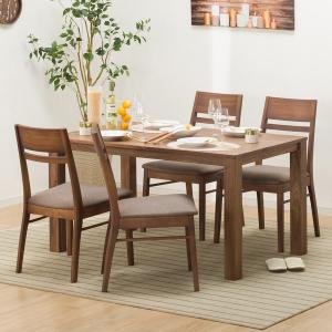 ニトリ 4人掛けダイニングテーブル NトウキョウLBR ニトリ（NITORI） 幅135cm ダイニングテーブル(Nコネクト135 MBR) 4人