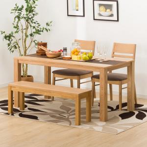 ニトリ（NITORI） 幅170cm ダイニングテーブル(170×80 ダークブラウン