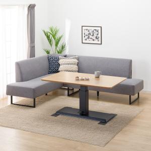 ニトリ（NITORI） 傷・汚れに強い布張リビングダイニング3点セット