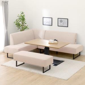 ニトリ（NITORI） セラミック昇降ダイニングテーブル(DT12075 WH