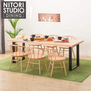 ニトリ（NITORI） ダイニングテーブル7点セット(NコレクションT-06U 