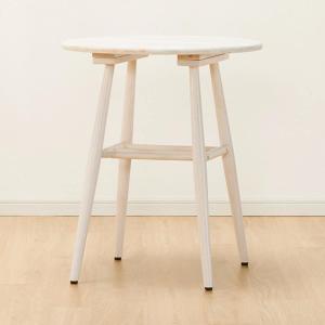 幅60cm カフェテーブル ダイニングテーブル(ファンシー60 WW) 2人用 ニトリ｜nitori-net