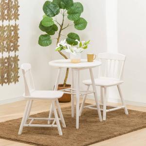 ニトリ 幅60cm カフェテーブル ダイニングテーブル(ファンシー60