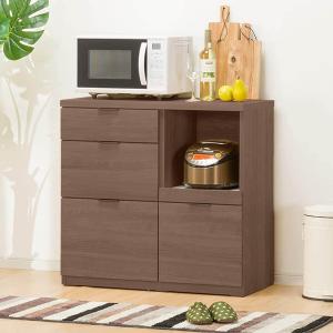 ニトリ キッチンカウンター(リガーレWH LH81/D43) キッチン収納