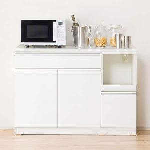 ニトリ（NITORI） キッチンカウンター(リガーレ120CT WH) キッチン収納