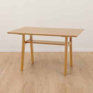 ニトリ 幅120cm ダイニングテーブル(スタディーS120棚付き WW) 4