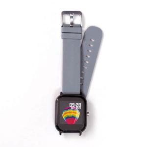 iPhone&Android対応 スマートウォッチ バルカ レザーバンド