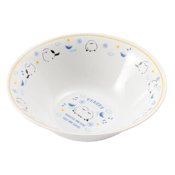 はらぺこシマエナガ ラーメンどんぶり ブルー デコホーム ニトリ