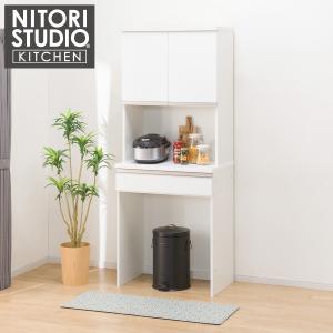 ニトリ 幅80 キッチンボード(上置き・ダストボックス付き ニトリ 幅80 キッチンボード(上置き・ダストボックス付き